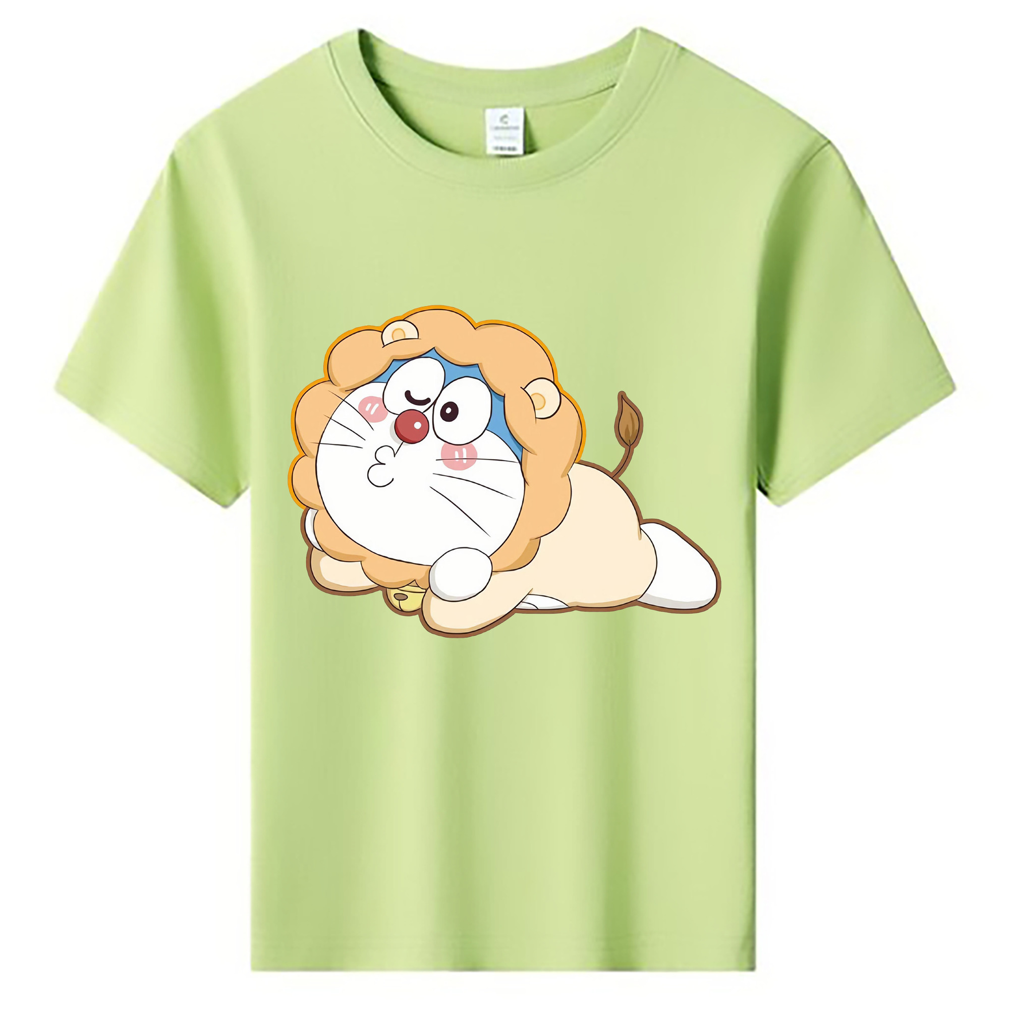 （画像用） ドラえもん Doraemon 綿100％キッズTシャツ（フロントプリント）